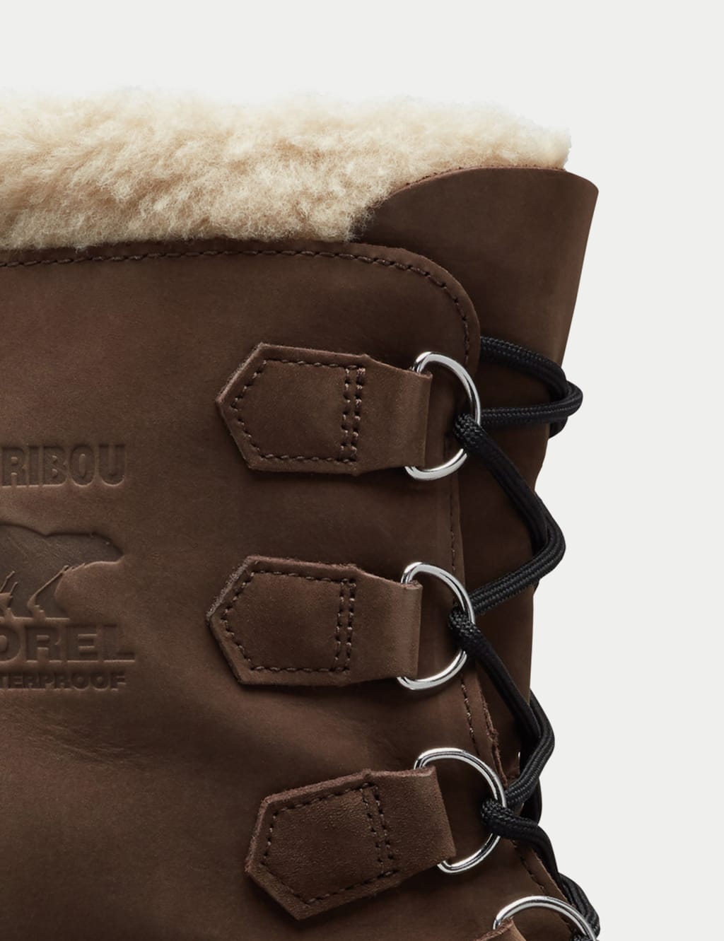 Caribou Leather Waterproof Walking Boots image 4