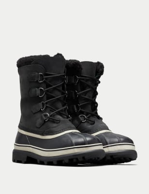 Caribou Leather Waterproof Walking Boots