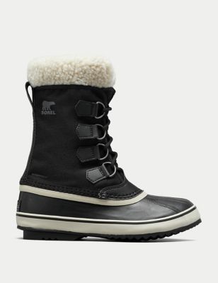 Sorel Womens Winter Carnivaltm Waterproof Walking Boots - 5 - Black, Black
