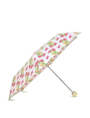 Radley Womens Floral Umbrella - White, White