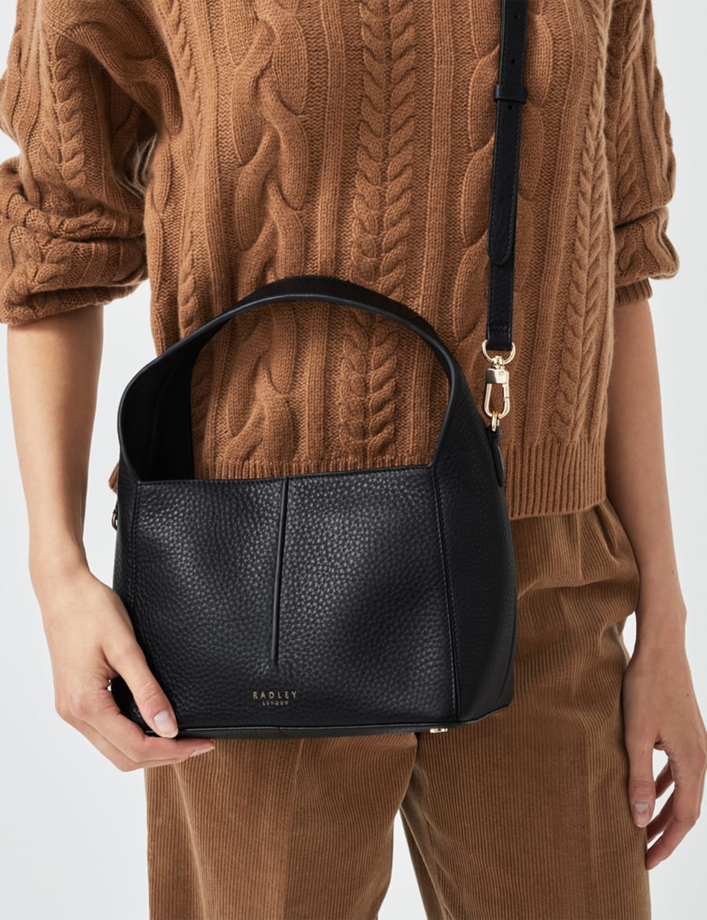 Hillgate Place Leather Grab Bag image 1