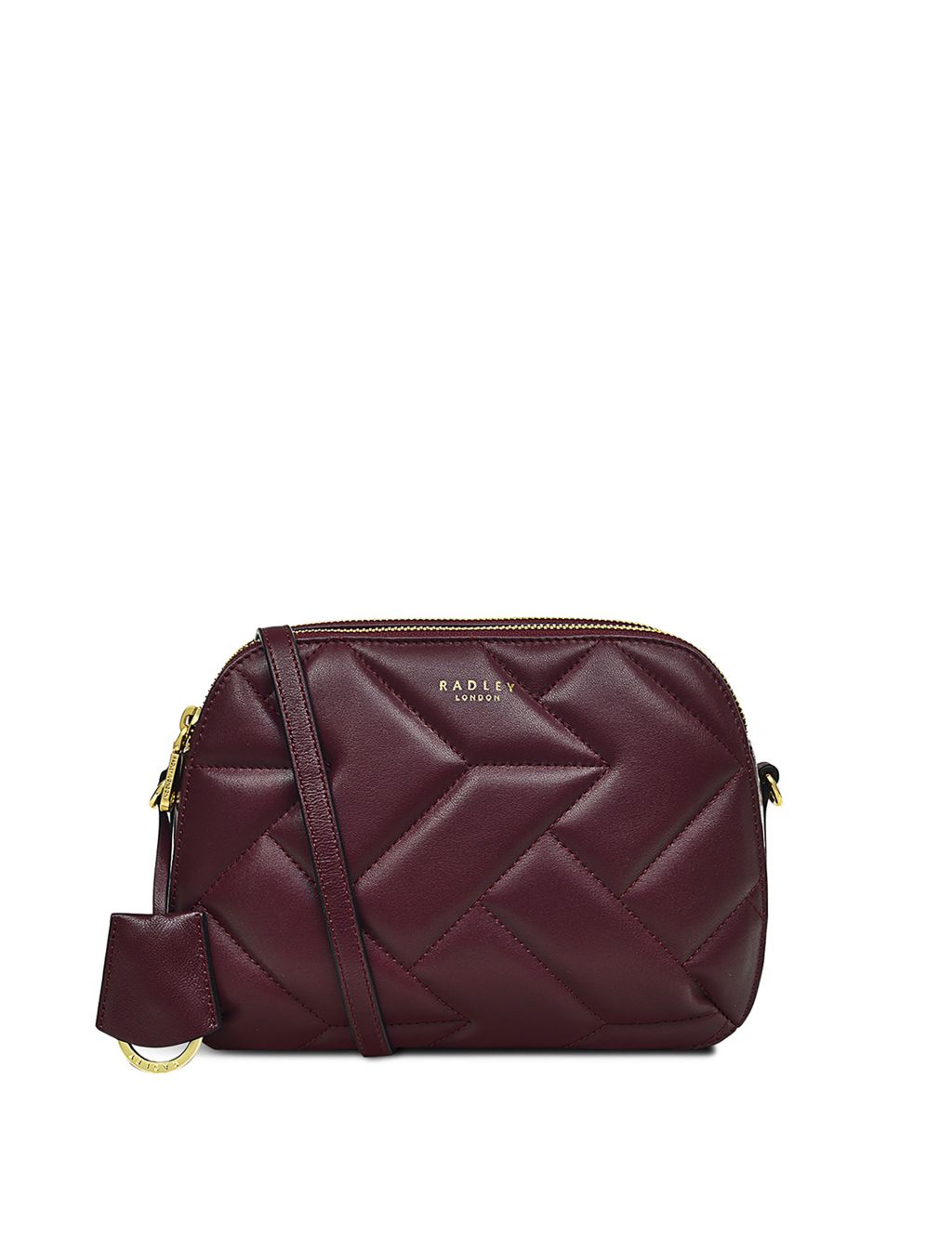 Dukes Place Leather Quilted Cross Body Bag image 4