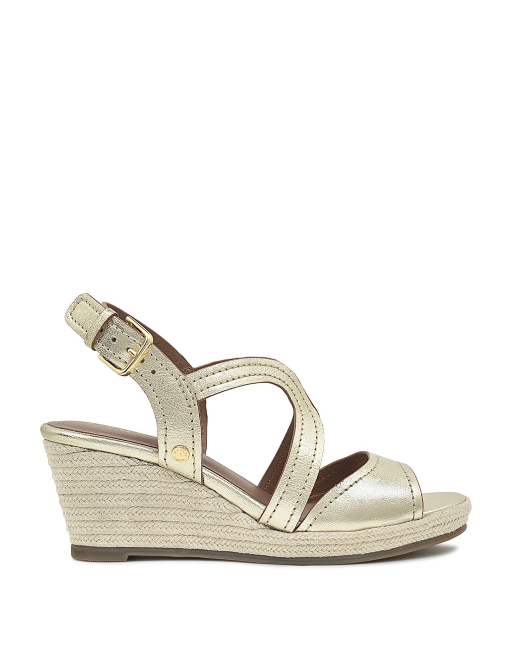 Women's Gold Sandals | M&S