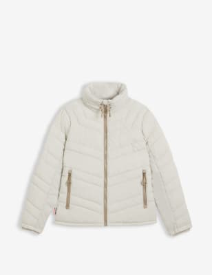 Hooded Packaway Puffer Coat