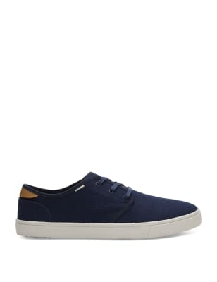 Canvas Lace Up Trainers