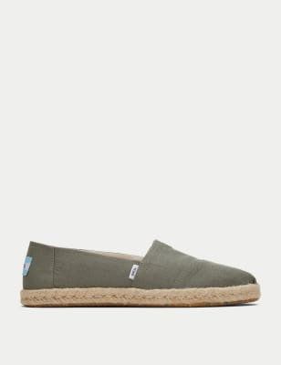 Canvas Flat Espadrilles