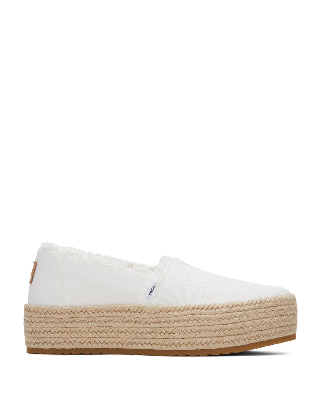 Canvas Flatform Espadrilles