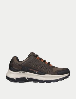 Skechers Men's Equalizer 5.0 Trail Solix Lace Up Trainers - 8 - Brown, Brown