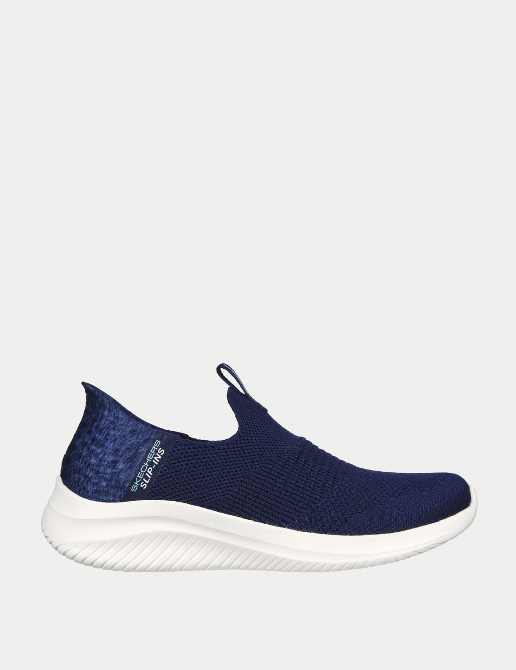 Navy blue slip on trainers womens hotsell