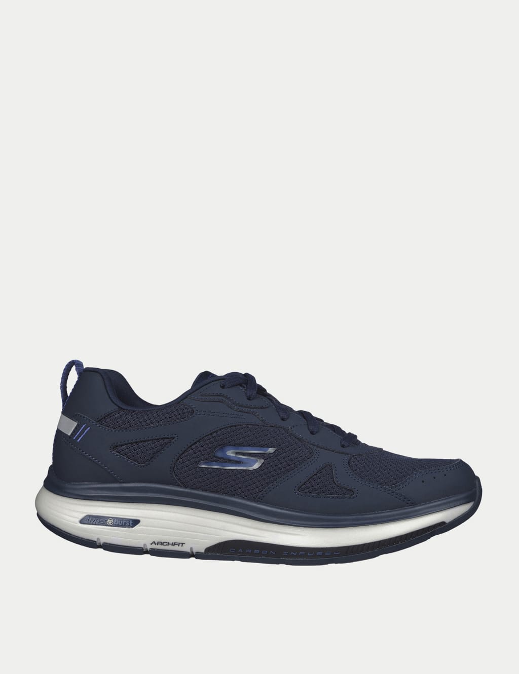 GO WALK Workout Walker Leather Trainers image 1