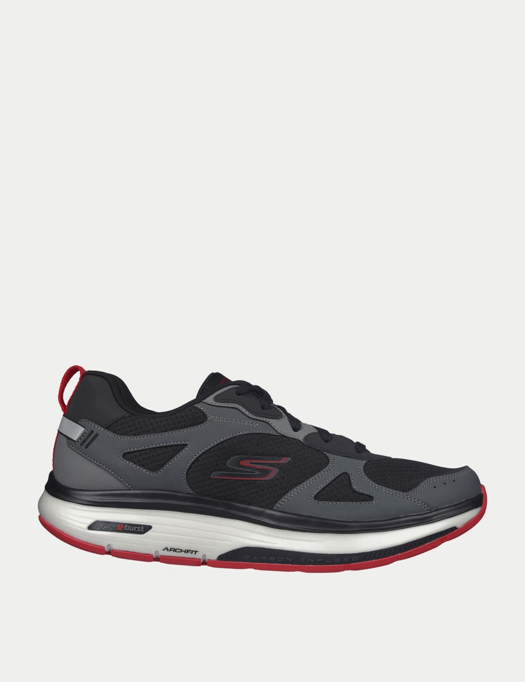 GO WALK Workout Walker Leather Trainers image 1