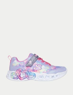 Kids' Infinite Heart Lights Color Lovin Trainers (9½ Small - 3 Large)