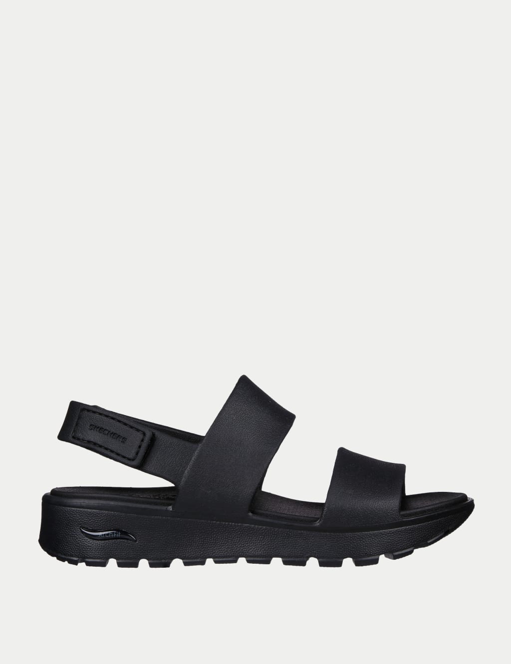 Black discount sandals for