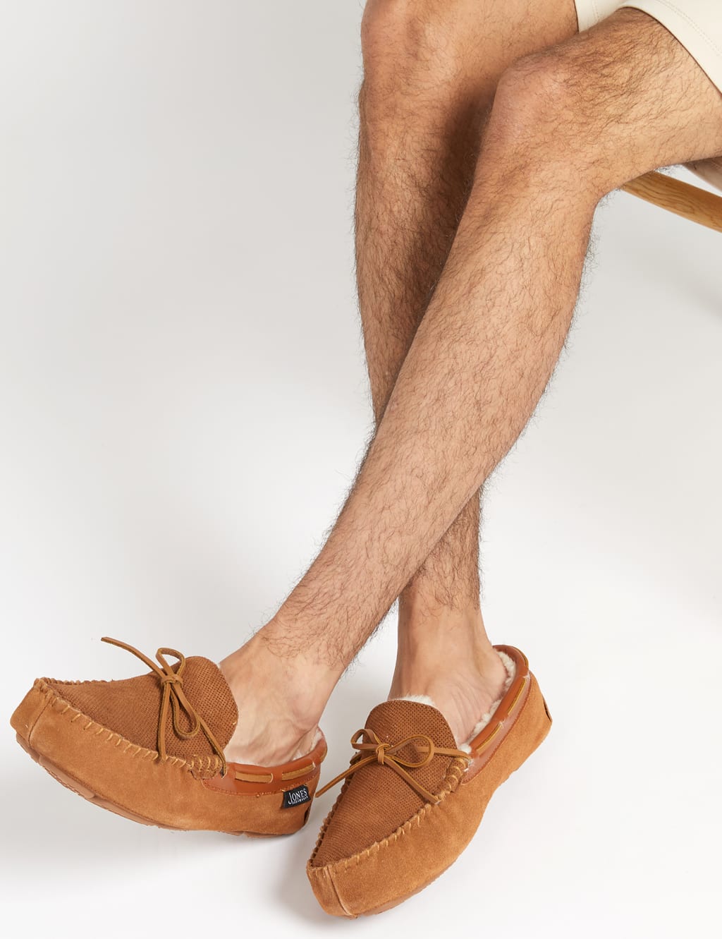 Suede Moccasin Slippers