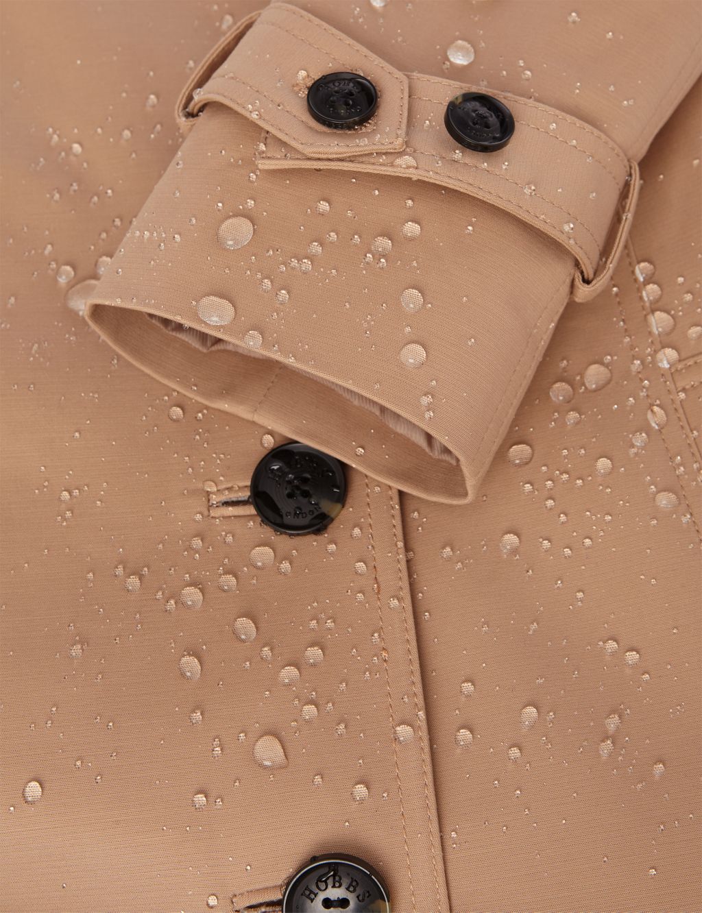 Saskia Water Resistant Belted Trench Coat image 7