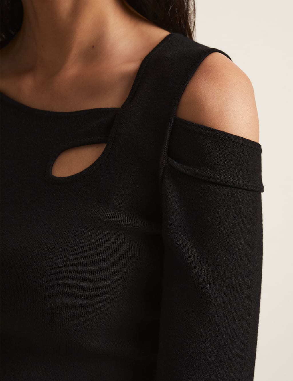 Women Mesh Top - Black - SW2601034B
