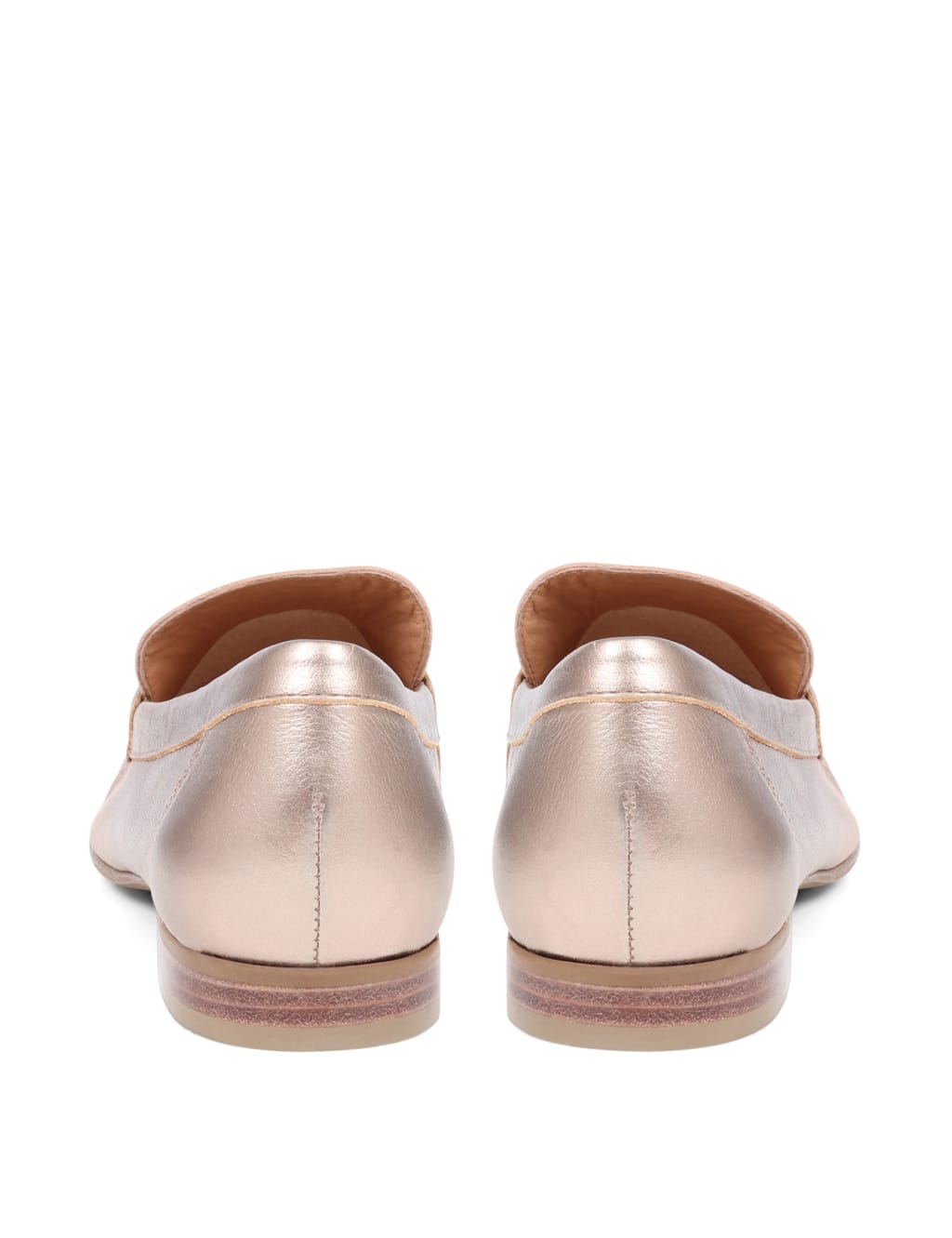 Leather Bar Slip On Loafers image 4