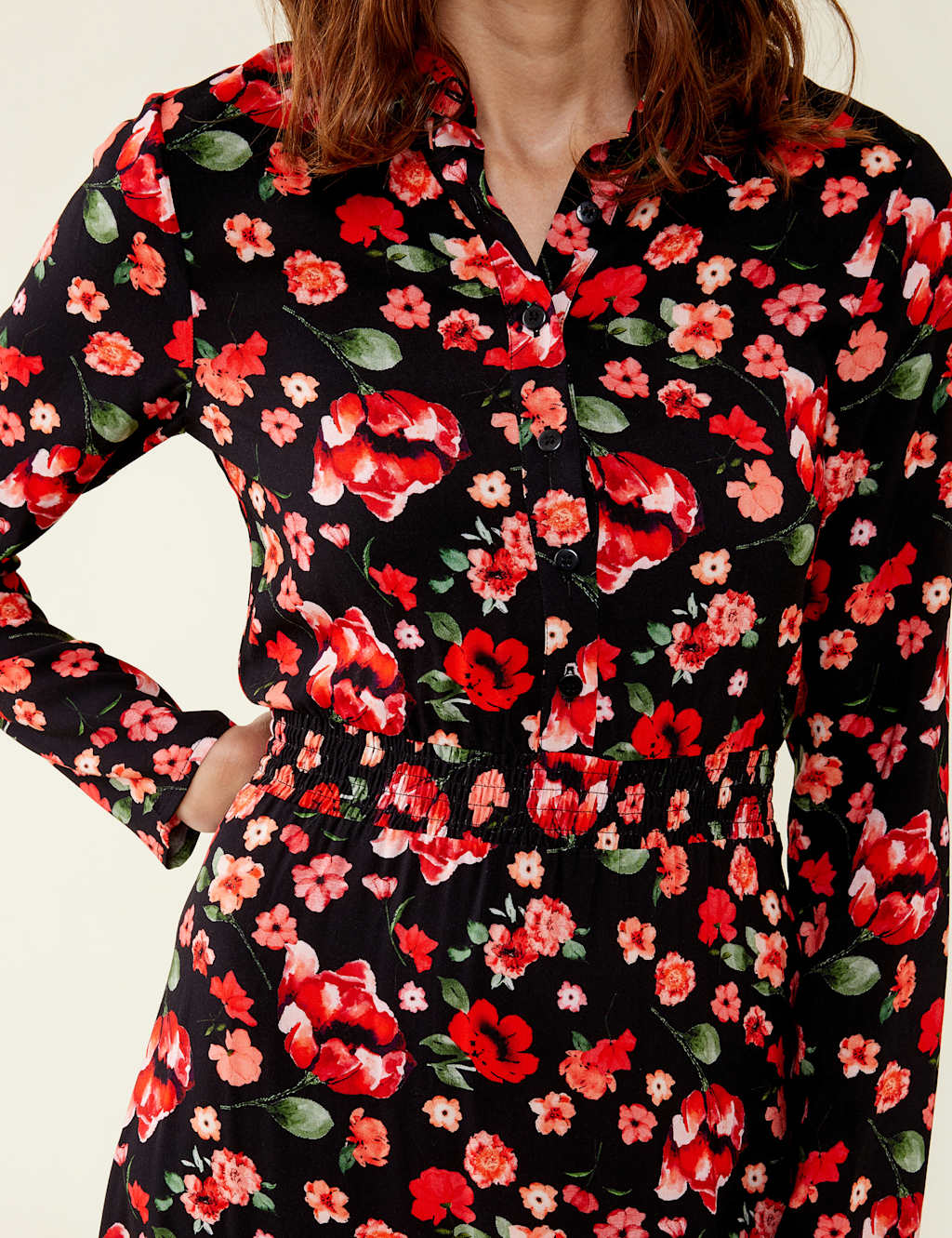 Floral Midi Tea Dress image 2