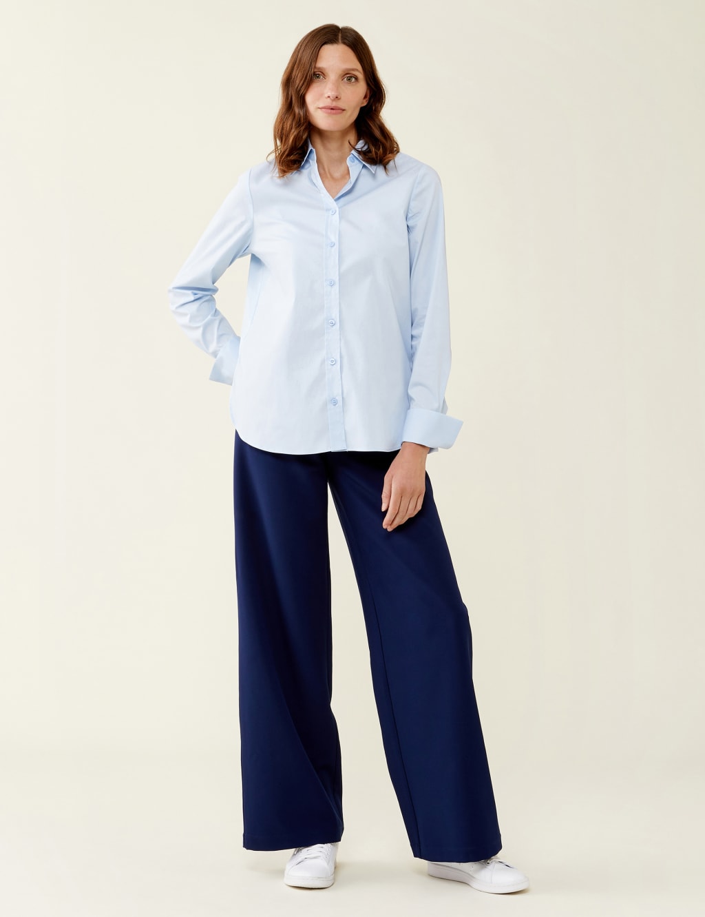 Cotton Rich Collared Shirt image 1