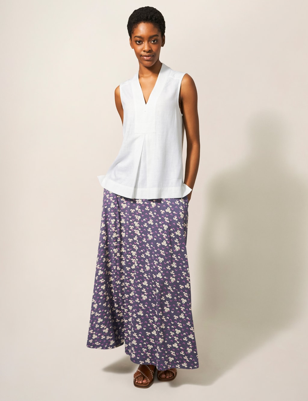 Cotton Rich Vest Top image 3
