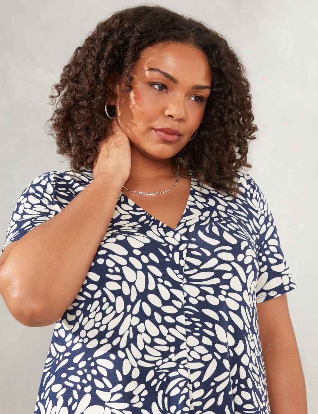 Jersey Printed Relaxed Top image 2
