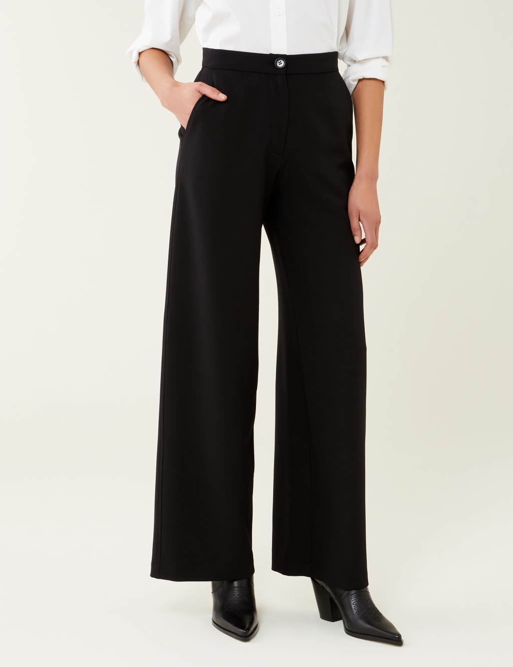 Wide Leg Trousers image 2
