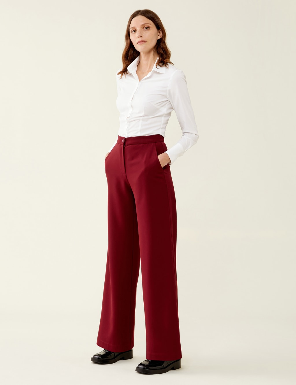 Wide Leg Trousers image 1