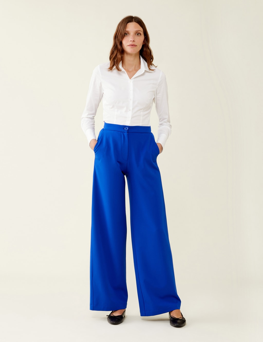 Wide Leg Trousers image 6