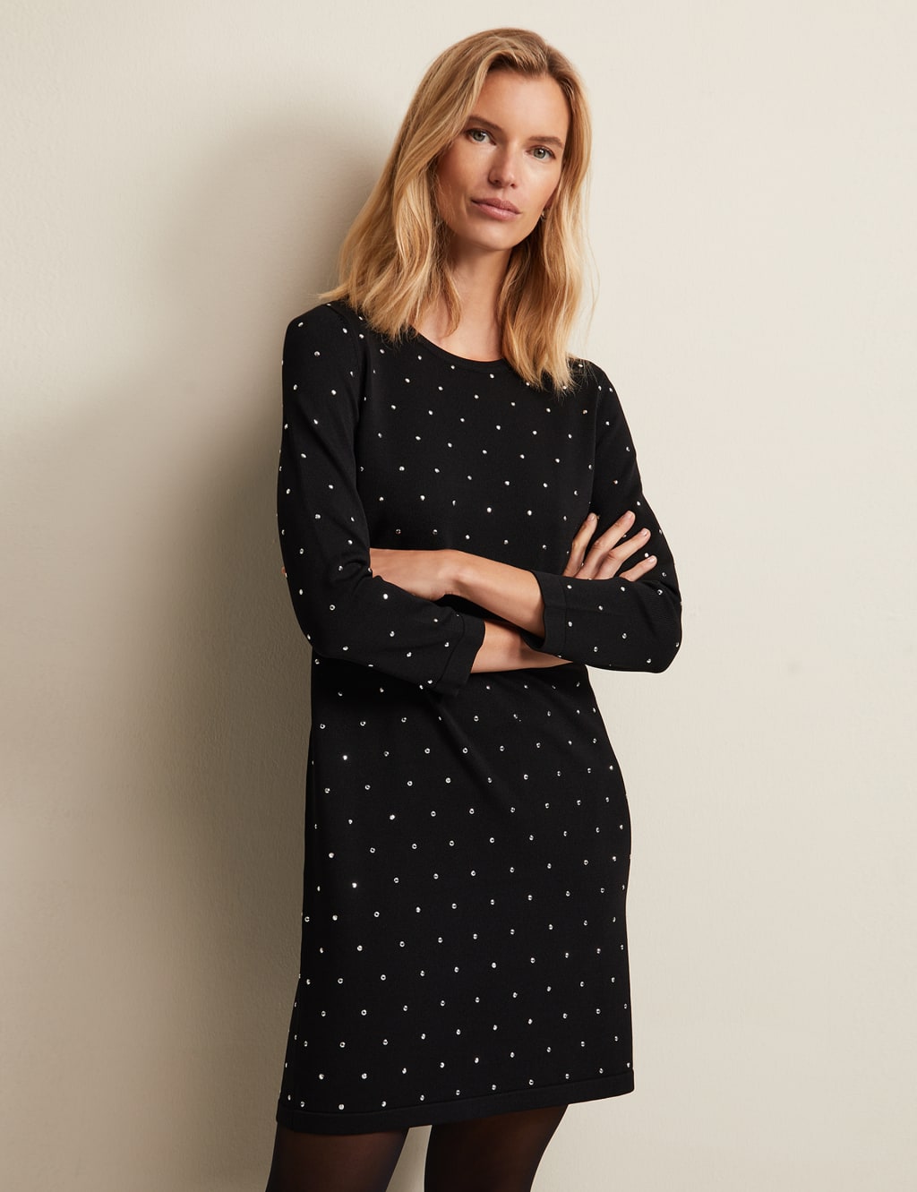 Phase 8 black dress clearance