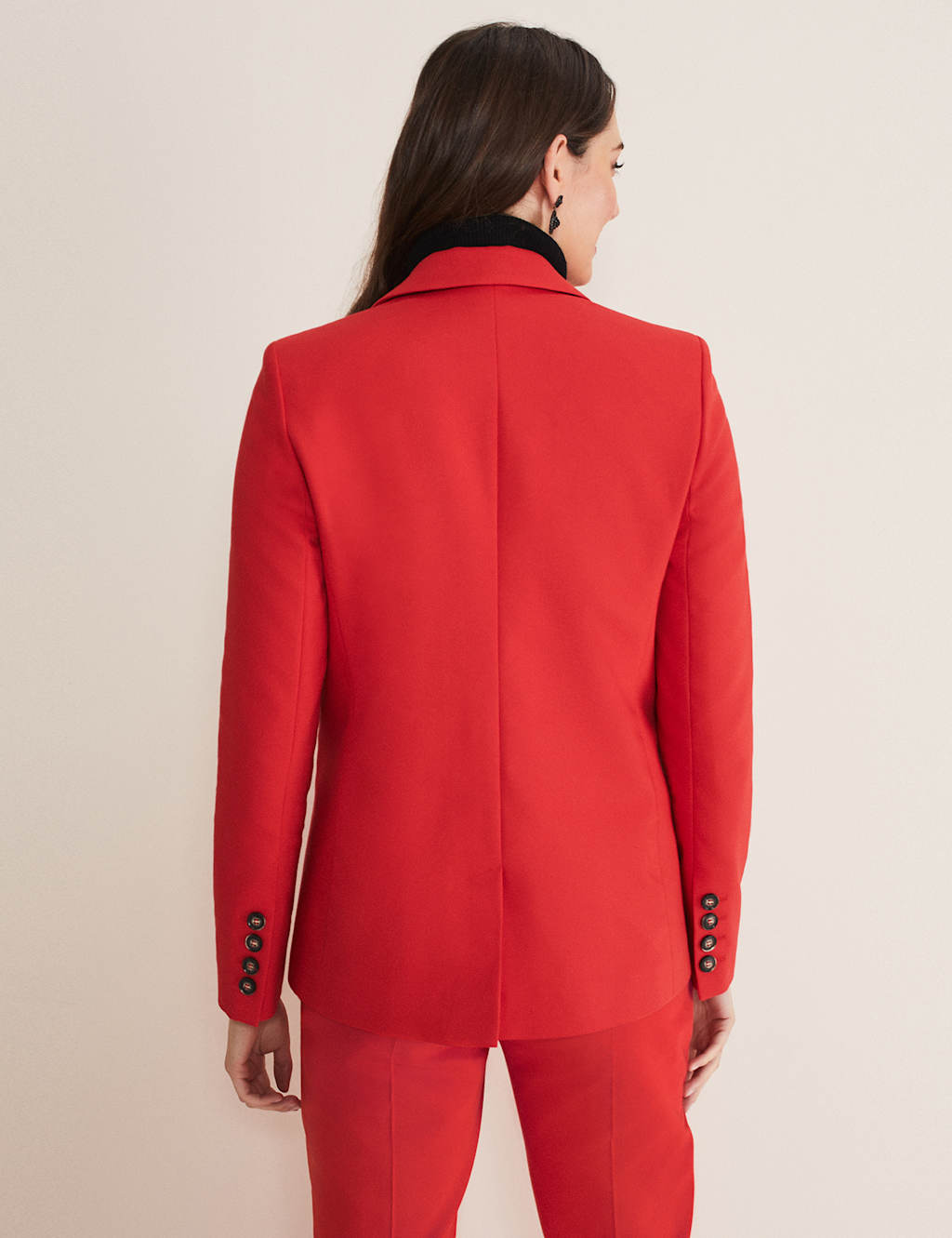 Cotton Rich Single Breasted Blazer image 4