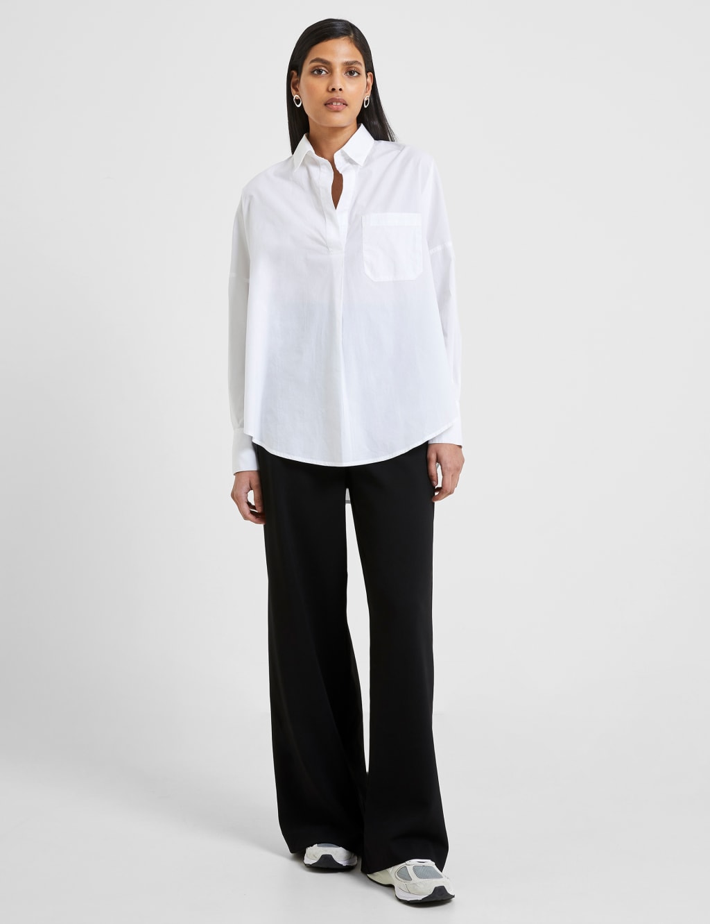 Pure Cotton Collared Button Detail Shirt image 1