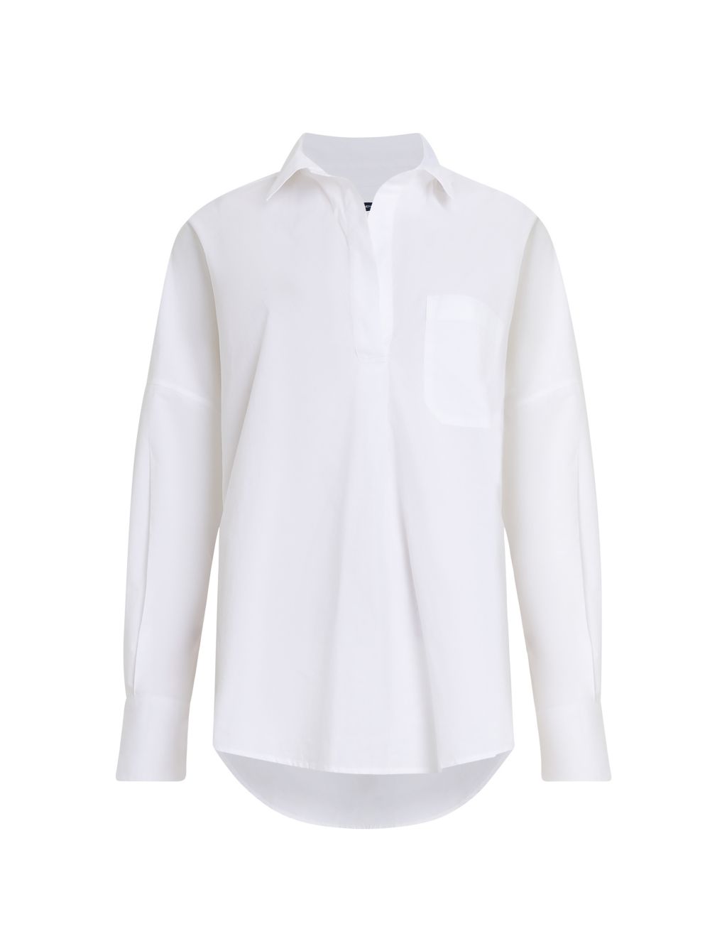 Pure Cotton Collared Button Detail Shirt image 2
