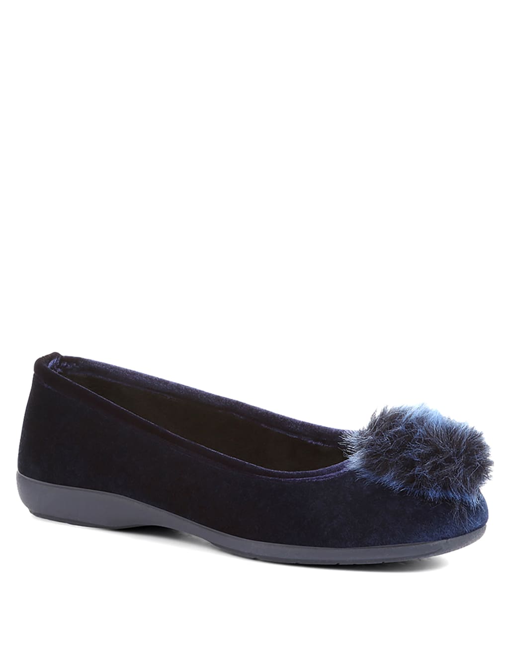Pom Pom Ballerina Slippers image 2