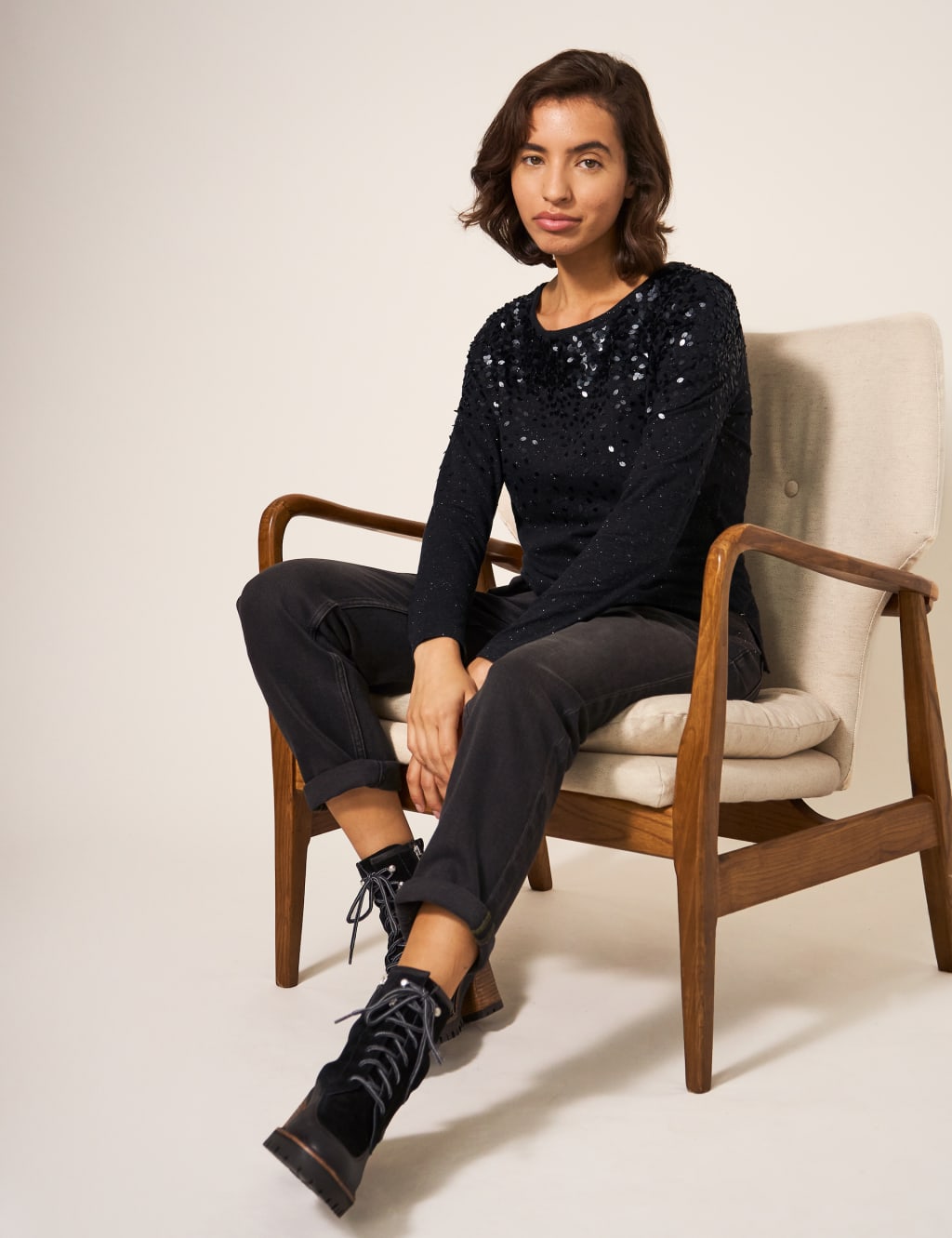 Sequin Tops | M&S