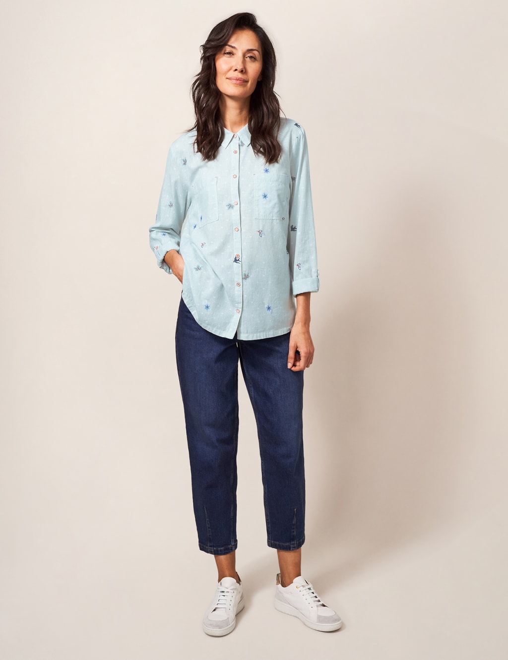 Organic Cotton Embroidered Shirt image 1