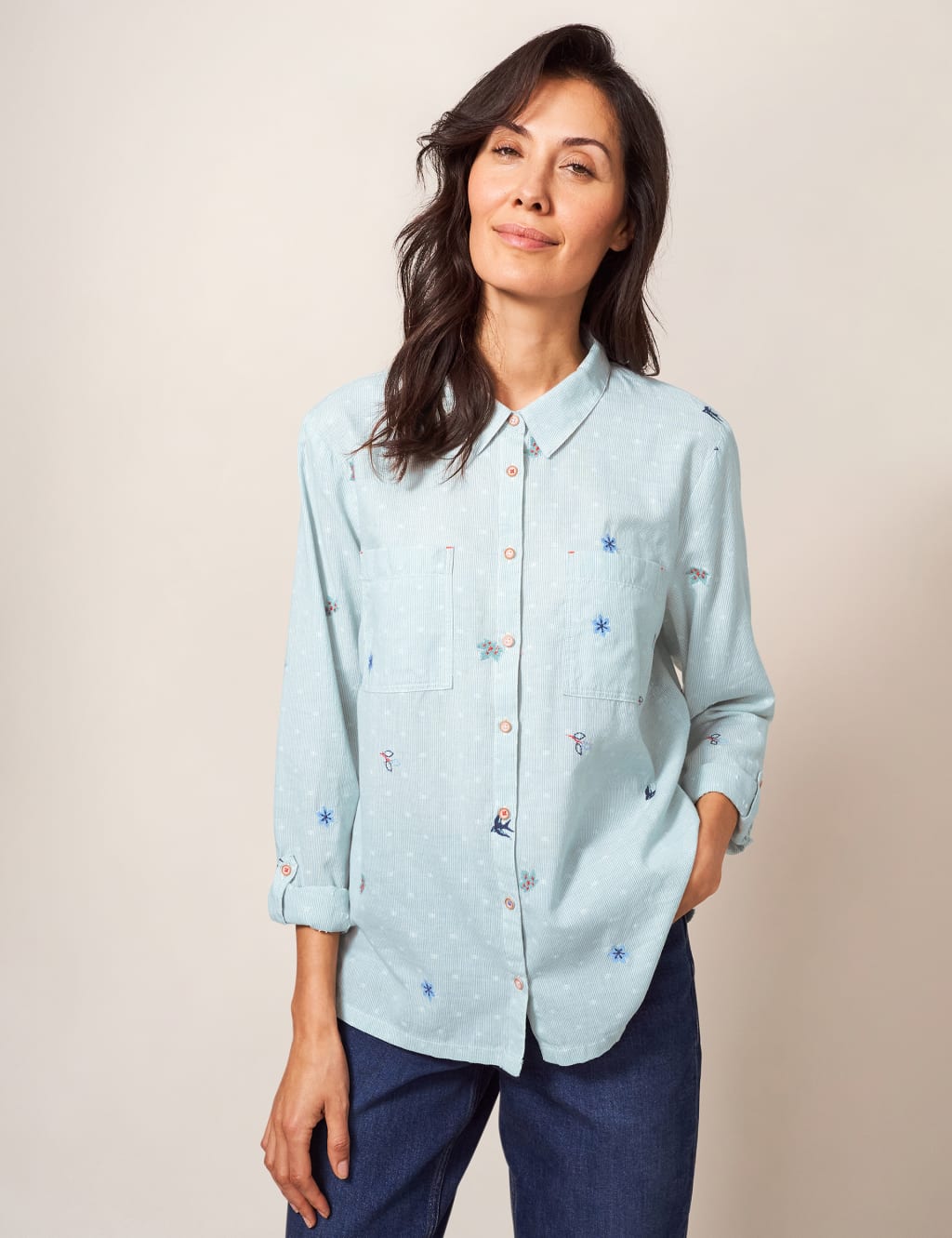 Organic Cotton Embroidered Shirt image 4