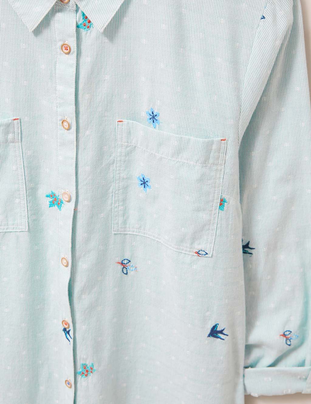 Organic Cotton Embroidered Shirt image 5