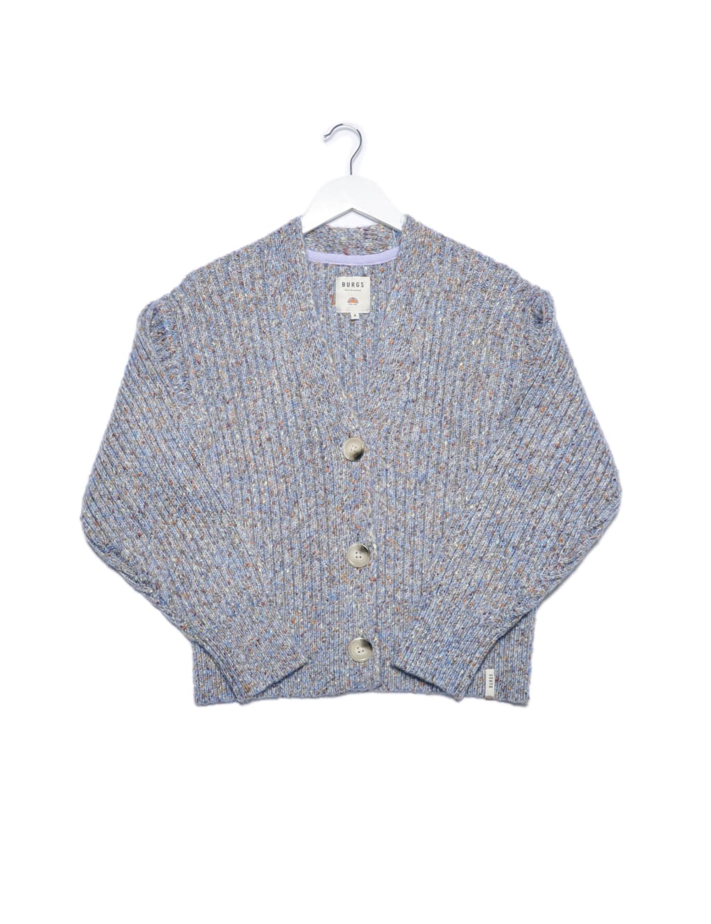 Textured Knitted Cropped Cardigan image 2