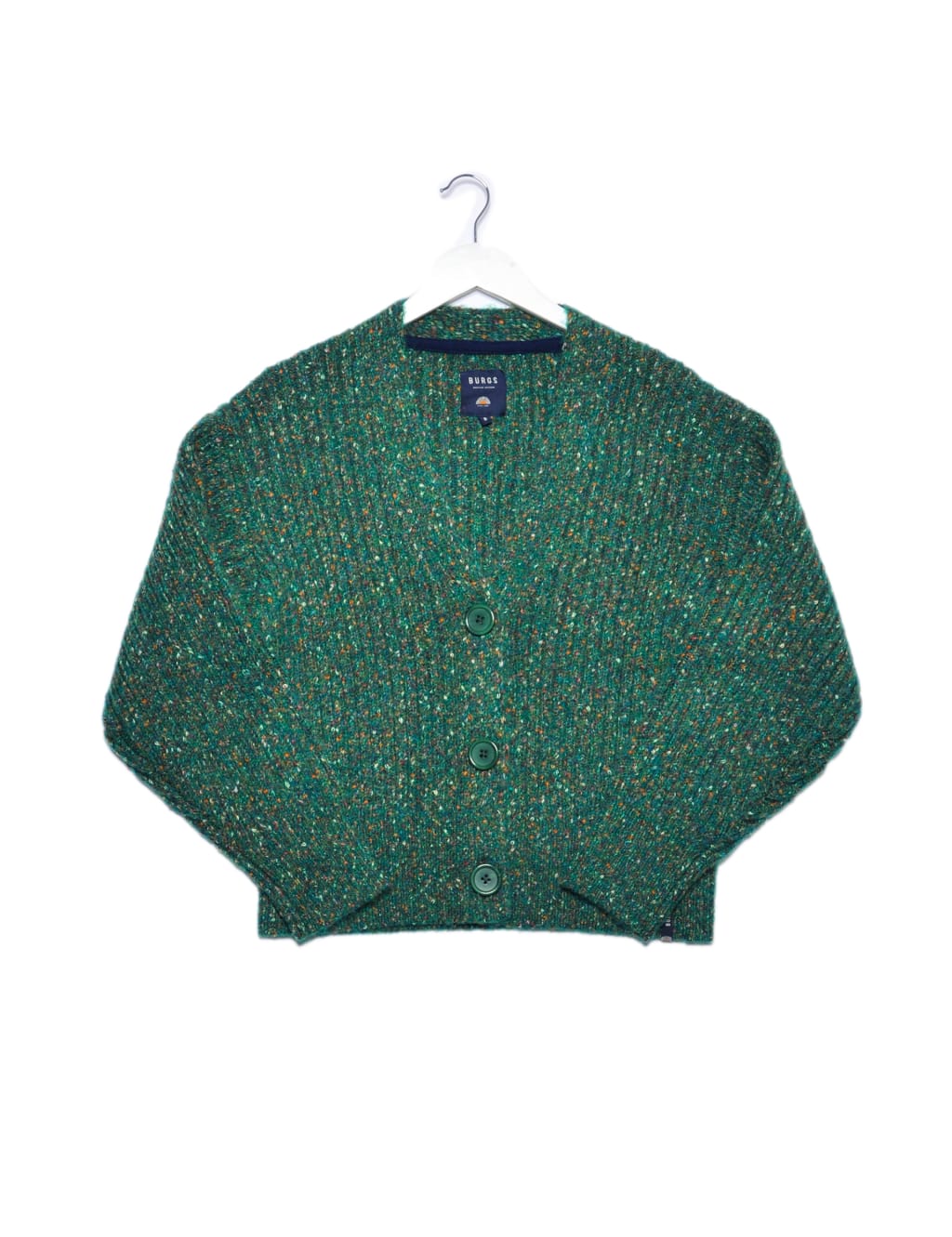 Textured Knitted Cropped Cardigan image 2