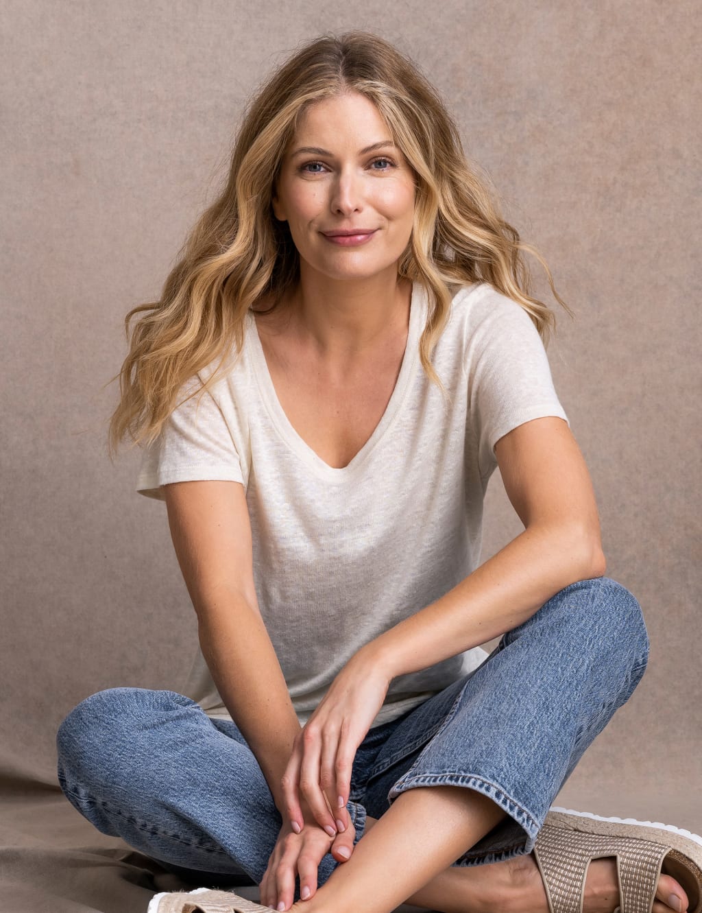 Linen Blend T-Shirt image 1