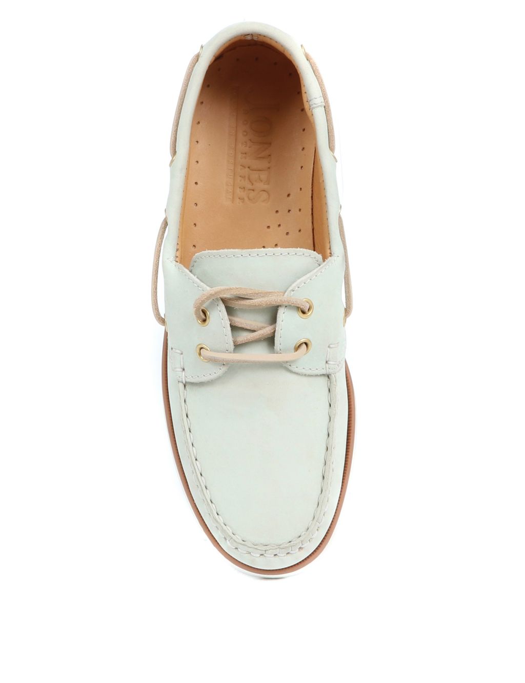 Leather Lace Up Slip On Boat Shoes image 4
