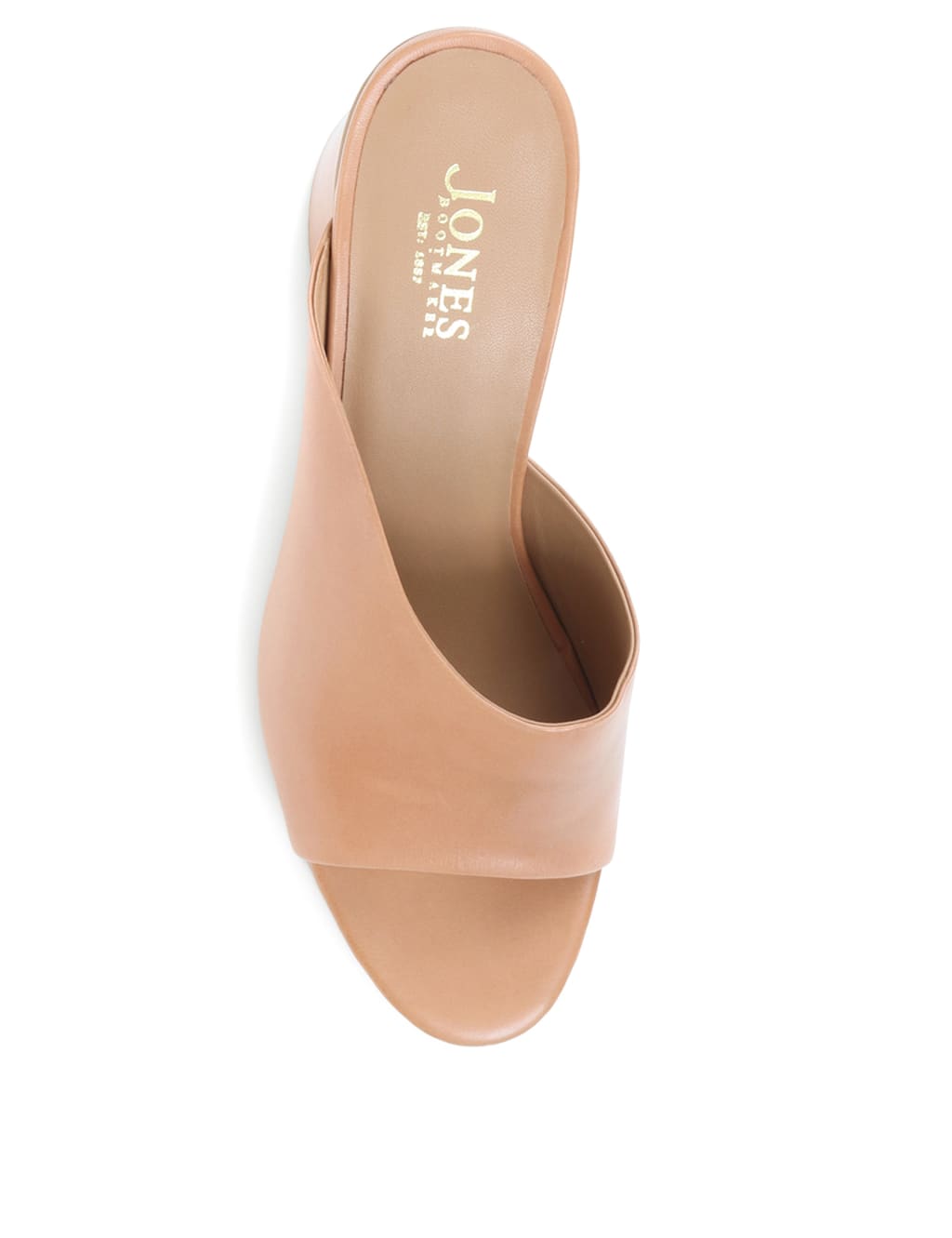 Leather Block Heel Mules image 5