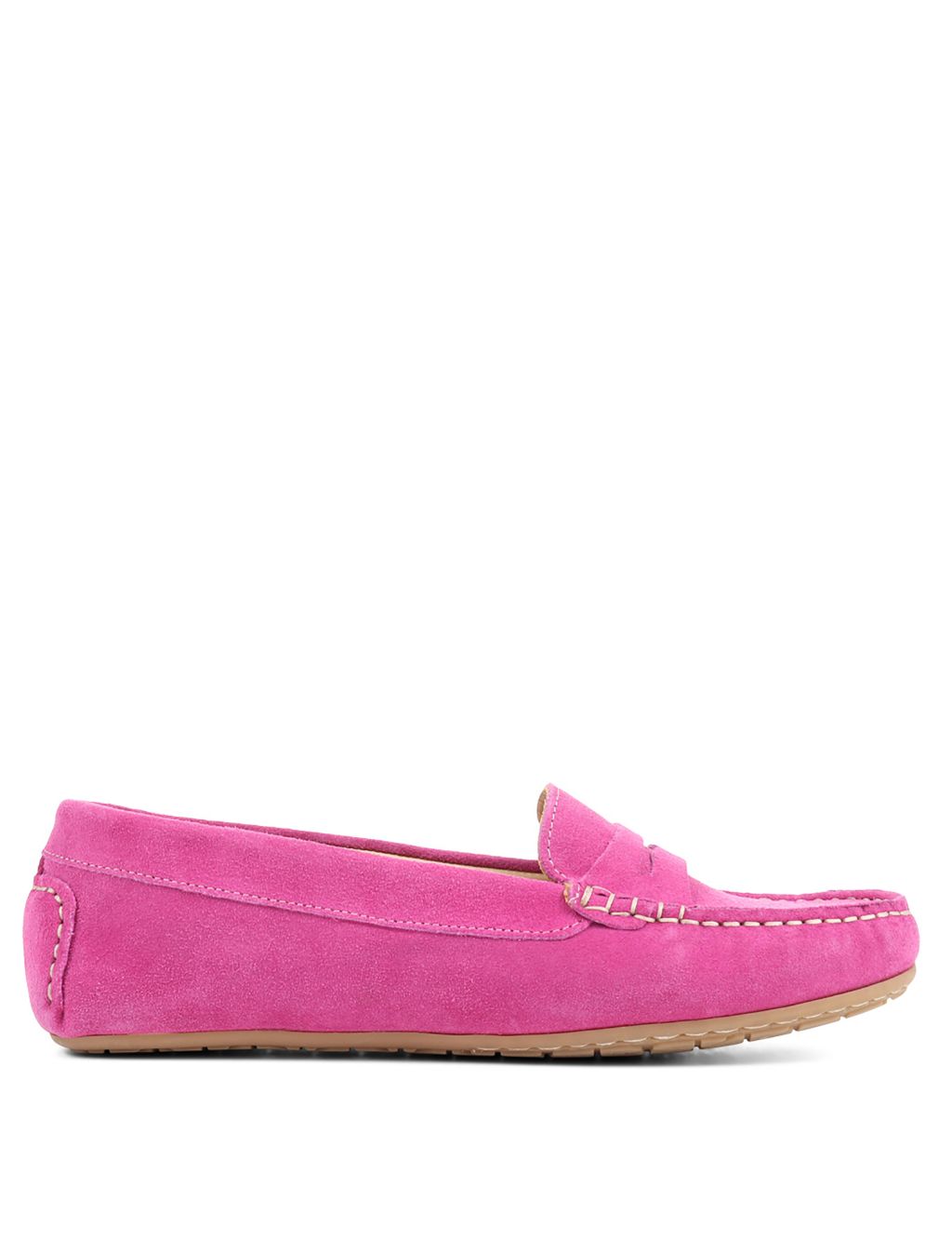 Suede Slip On Loafers image 2