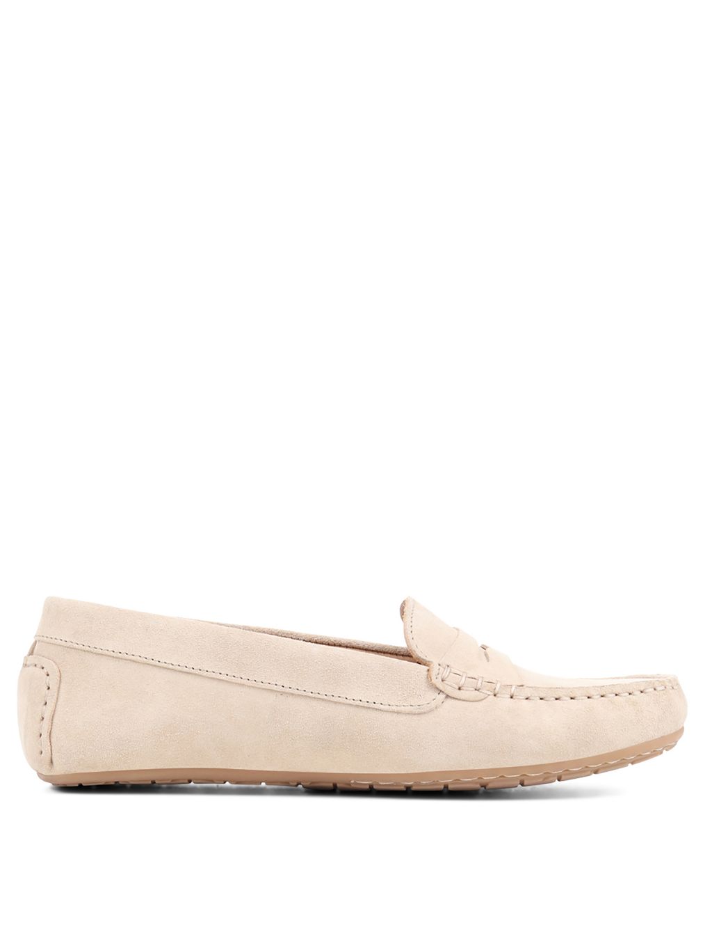 Suede Slip On Loafers image 2