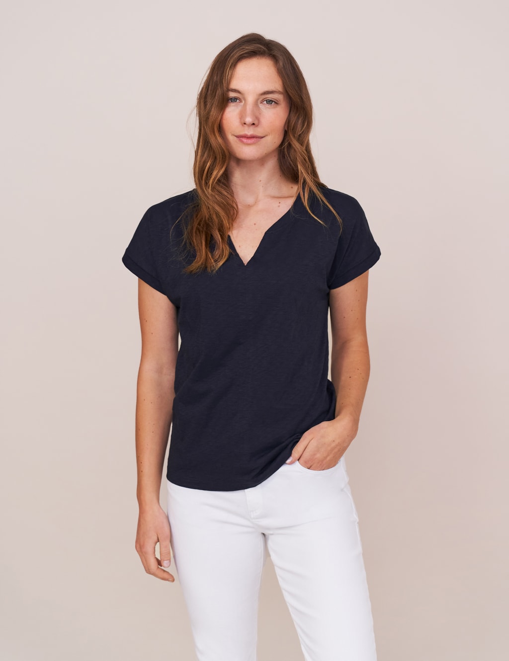 Women's V-Neck T-Shirts | M&S