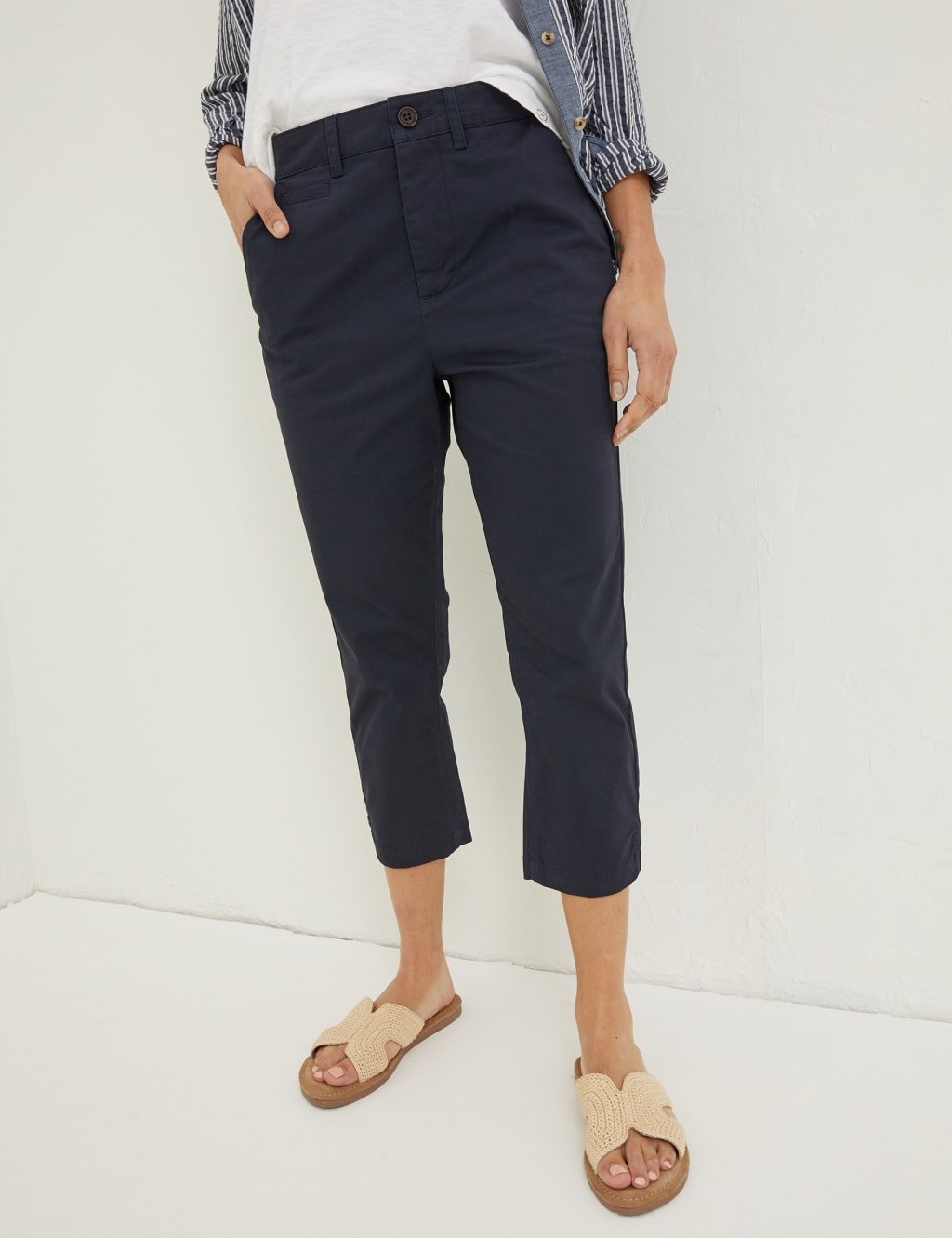 Women's Petite Chinos M&S