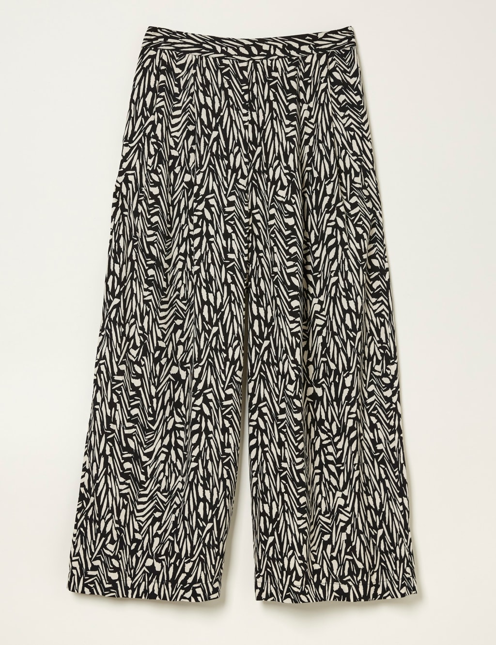 Printed Elasticated Waist Wide Leg Culottes image 2