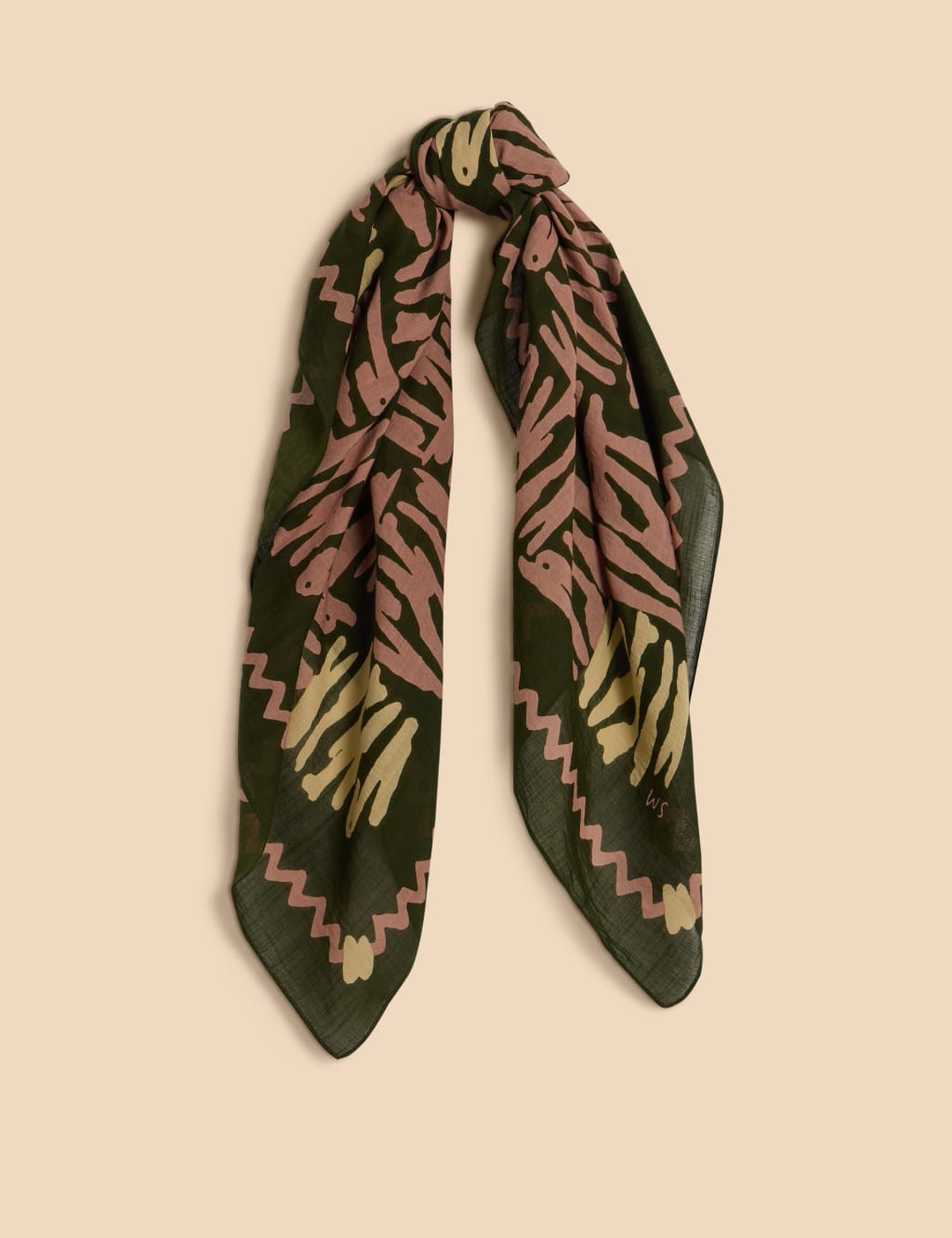 Printed Square Scarf image 1