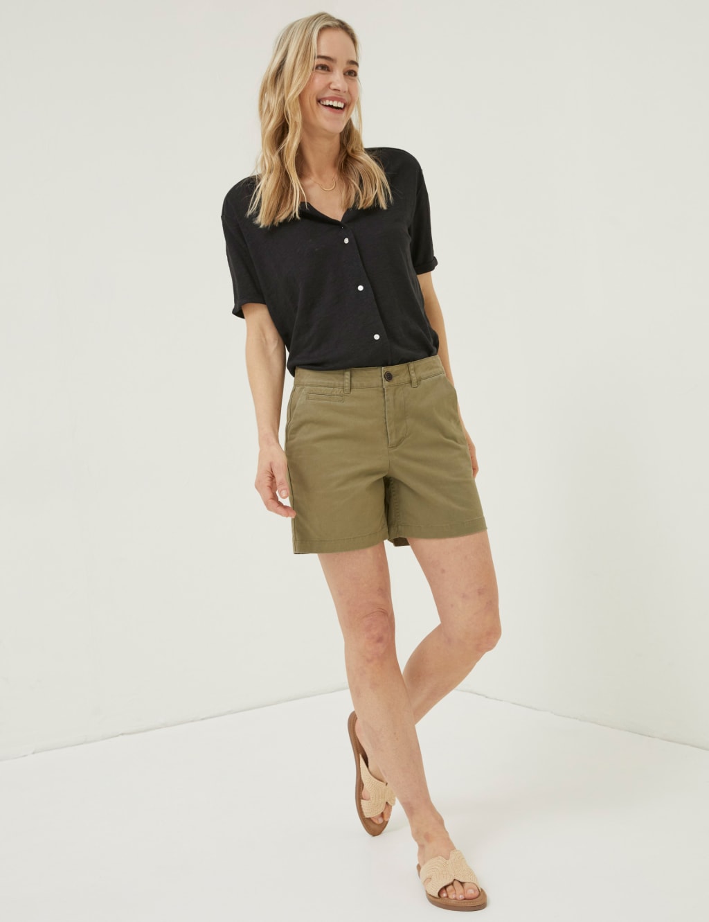 Cotton Rich Chino Shorts image 2