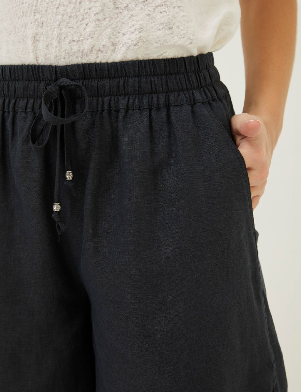 Pure Linen Shorts image 3